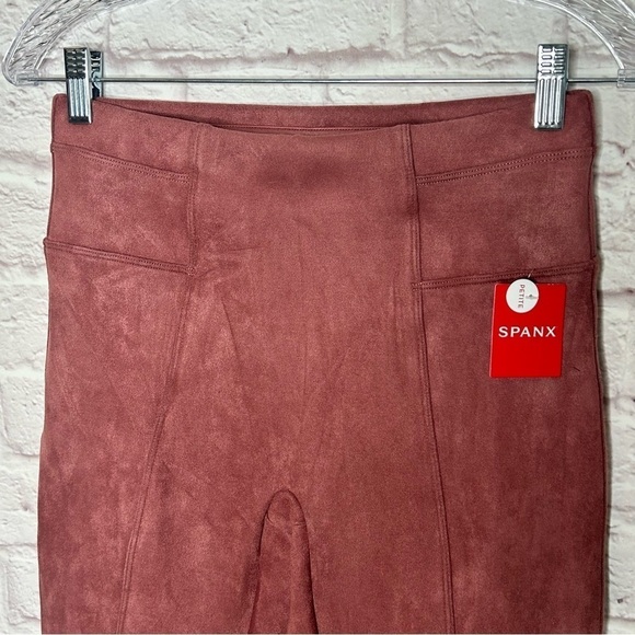 SPANX High Waist Faux Suede Leggings NWT - Picture 5 of 14